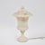 Pair Vintage Italian Small Lidded Urn Alabaster Lamps For Sale - Image 9 of 9