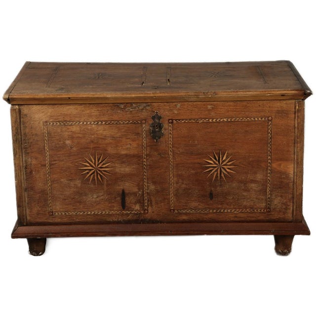 Antique Baroque Biedermeier Chest, 1900, in Good conditions. Designed before 1890