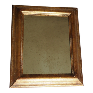 Reproduction l'Etrusca Italianate Mirror With Gilt Frame