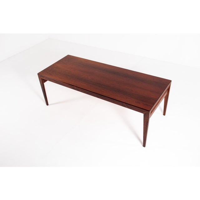 CFC Silkeborg Danish Rosewood Coffee Table by Johannes Andersen for Silkeborg, 1960s For Sale - Image 4 of 17