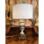 Late 19th Century French Louis XVI Style Hand Painted & Gilded Porcelain Vase Turned to a Table Lamp For Sale - Image 9 of 11