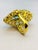 Bochic "Orient" Vintage AquaMarine & Blue Topaz Ring Set In 18K Gold & Silver For Sale In New York - Image 6 of 18