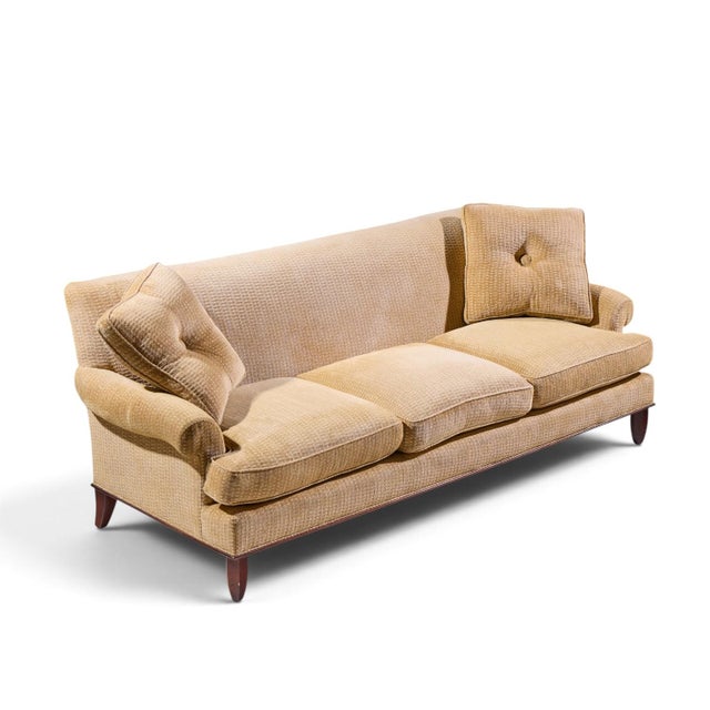 Barbara Barry for Baker Furniture Roll Arm Sofa For Sale - Image 9 of 9