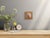 Early 21st Century House Finch by Terra Novak | Oil on wood Painting of a finch perched on a branch For Sale - Image 5 of 5