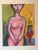 2020s "Seated Woman With Vase" Painting by Brewer For Sale - Image 5 of 6