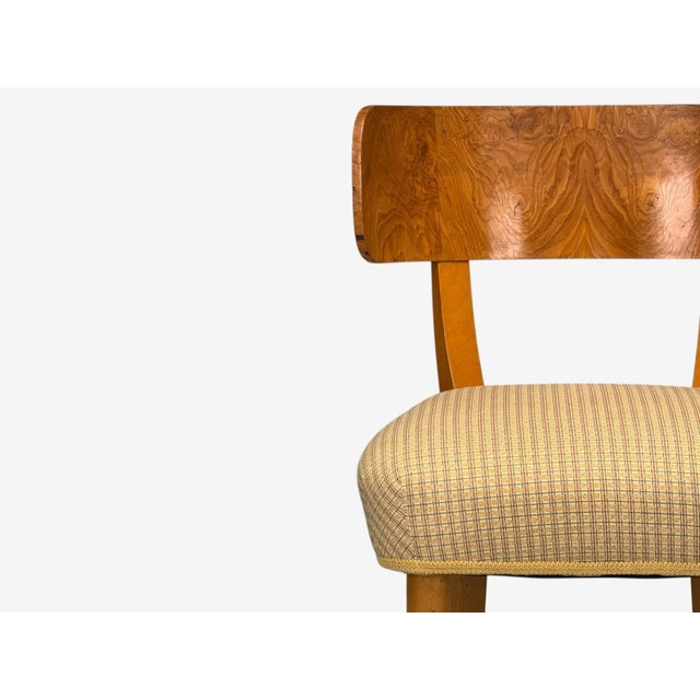 Axel Einar Hjorth, Nordiska Kompaniet, Birch, Birka Chairs, Sweden, 1930s - Set of 6 For Sale - Image 9 of 15