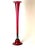 Art Glass Murano Ruby Red Floor Vase, Italy, 1960s For Sale - Image 18 of 18