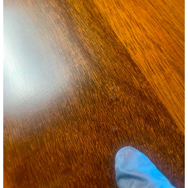 Late 20th Century L & J. G. Stickley Mahogany Pie Crust Tea Table With Flip Top For Sale - Image 14 of 18