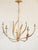 Currey & Company Currey & Company Menefee Gilt Wrought Chandelier For Sale - Image 4 of 16