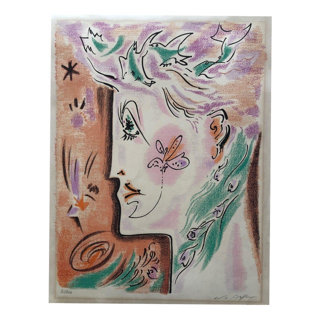 André Masson, Untitled, 1940s, Lithograph For Sale