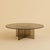 Not Yet Made - Made To Order Round Smoked Glass Coffee Table by Lebanto For Sale - Image 5 of 5