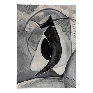 Ferdinando Meccani, Monocromia Sette, 1981, Oil on Canvas For Sale