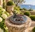 A gorgeous vintage iron garden sundial inspired by coastal landscapes, featuring three dolphins swimming. Pieces like this...