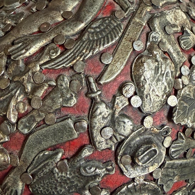 20th Century Mexican Ex-Voto Reliquary For Sale - Image 10 of 13