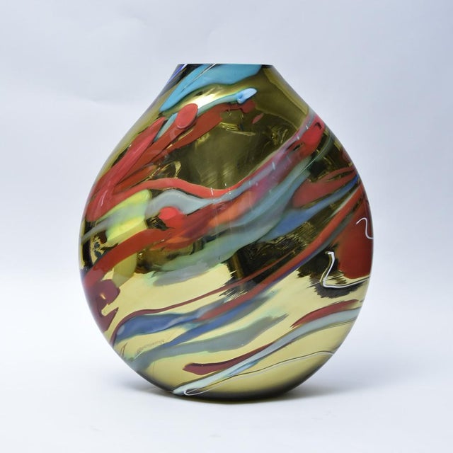 Murano Blown Glass Vase Chairish