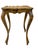 Hollywood Regency Vintage Franco Tacchi Florentine Italian Wood Set of 3 Nesting Tables For Sale - Image 3 of 17