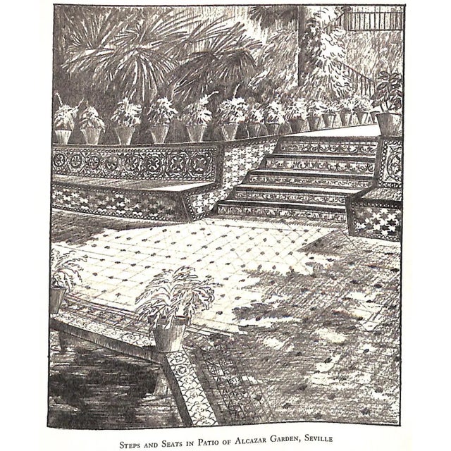 White "Patio Gardens" 1929 Fox, Helen Morgenthau For Sale - Image 8 of 17