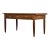 1930s French Art Deco Mixed Wood Farmhouse Table For Sale