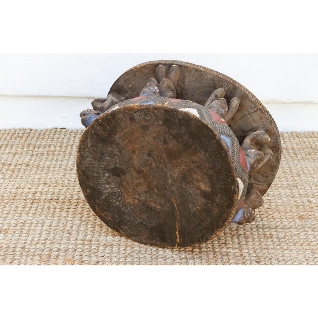 Mid 20th Century African Ceremonial Table For Sale - Image 9 of 12