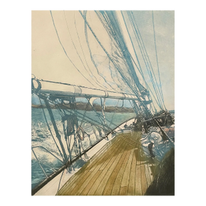 1979 Don Magno Rendezvous Nautical Color Etching