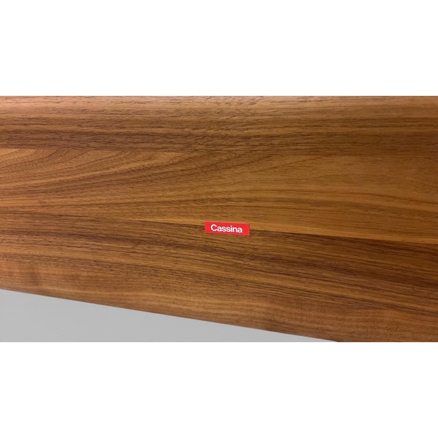 Wood Torei Walnut Occasional Table by Luca Nichetto for Cassina For Sale - Image 7 of 8