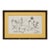 Early 20th Century John F. Lochtefeld Original Pen and Ink Drawing Signed Modernist Figurative Art For Sale