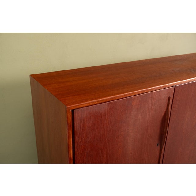 Danish Highboard in Teak, 1960s For Sale - Image 4 of 11