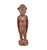 African Early 20th Century Senufo Red Painted Figure Côte d'Ivoire For Sale - Image 3 of 7