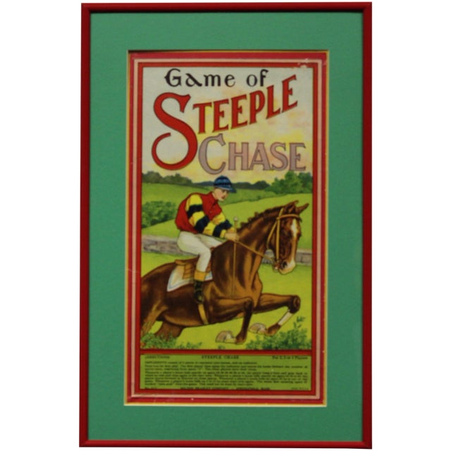 "Game of Steeple Chase" For Sale