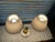 Authentic Jonathan Adler Milano Brass & Carrara Marble 2-Arm Lamp For Sale - Image 10 of 17