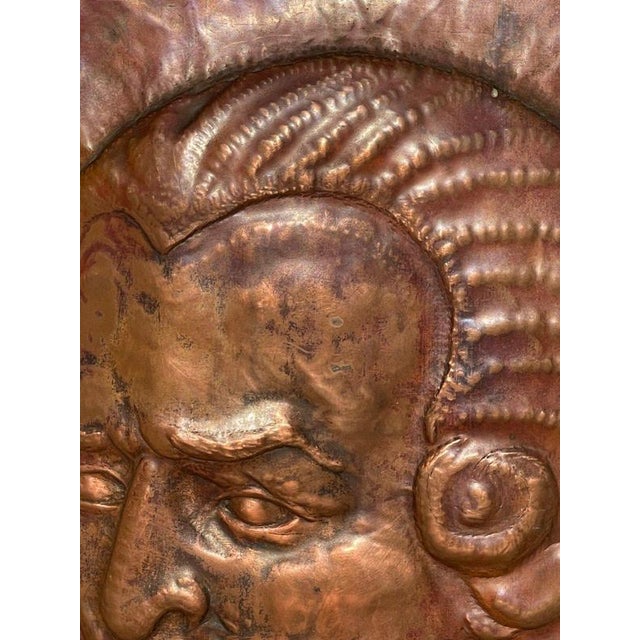 Pascal Paoli, Relief of Face, Copper For Sale - Image 3 of 11