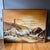 Vintage Monumental Coastal Oil Painting Walter Sherwood For Sale - Image 16 of 17