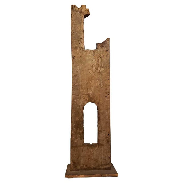 Georgian Style Miniature Wood Model of Ruins 1870 For Sale - Image 4 of 7