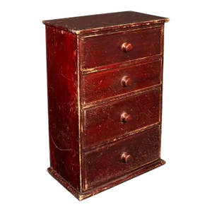 1900s Edwardian Small Set of Antique Apothecary Drawers, English, Pine, Countertop