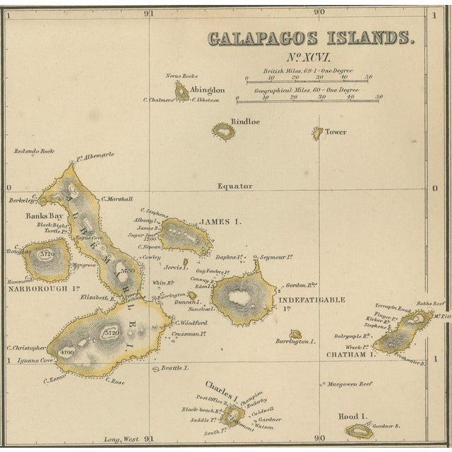 Antique Map in Paper, 1860 For Sale - Image 4 of 10
