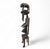 Wood African Wooden Dogon Figure Sculpture, 1960s For Sale - Image 7 of 16