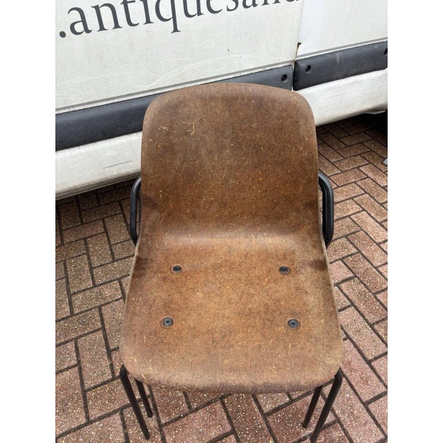 Stacking Hemp Chairs from Vepa, Set of 4 For Sale - Image 13 of 14