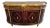 Palatial Russian Neoclassical Style Demilune Console Cabinet For Sale