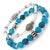 Early 21st Century Ocean Zen Blue Jade & White Pearl Men’s Bracelet Set For Sale - Image 5 of 7