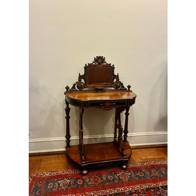 Late 19th Century Victorian Eastlake Console Dressing Table For Sale - Image 18 of 18