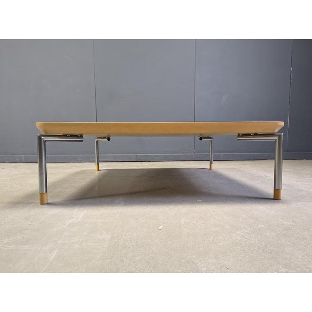 Post Modern Coffee Table with Cork and Glass, 1980s For Sale - Image 6 of 11