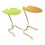 Pair of Vintage Lily Pad Nesting Tables, Attributed to John Salterini For Sale