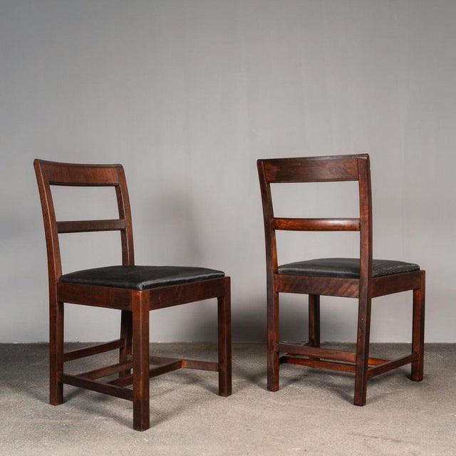 Art Deco Side Chairs, 1930s, Set of 2 For Sale - Image 17 of 17