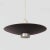 Black Metal Pendant Lamp with Diffuser by Louis Kalff for Philips, 1950s For Sale - Image 12 of 12