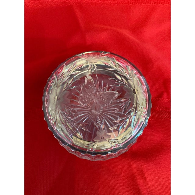 Late 19th Century Antique Crystal Dresser or Jewelry Box For Sale - Image 5 of 6