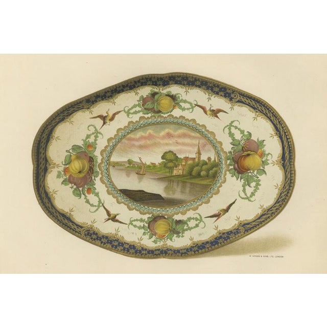 Joseph H. Thorpe, Worcester Porcelain Vases with Pheasant and Panels, 1910, Chromolithographs on Paper, Set of 2 For Sale - Image 11 of 12