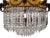 Metal Bronze and Crystal Chandelier by Lumi Milano, 1940s For Sale - Image 7 of 10