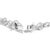 Contemporary .925 Sterling Silver 1/4 Cttw Diamond Infinity Heart Link Bracelet For Sale - Image 3 of 4