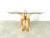 Hollywood Regency Vintage Faux Tusk Console Table, 1980s For Sale - Image 3 of 12