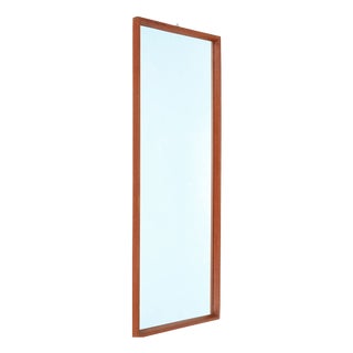 Mid-Century Modern Danish Teak Mirror, 1960s For Sale